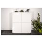Voir la diapositive 4 : Buffet haut moderne 4 portes 100 cm LUCERA