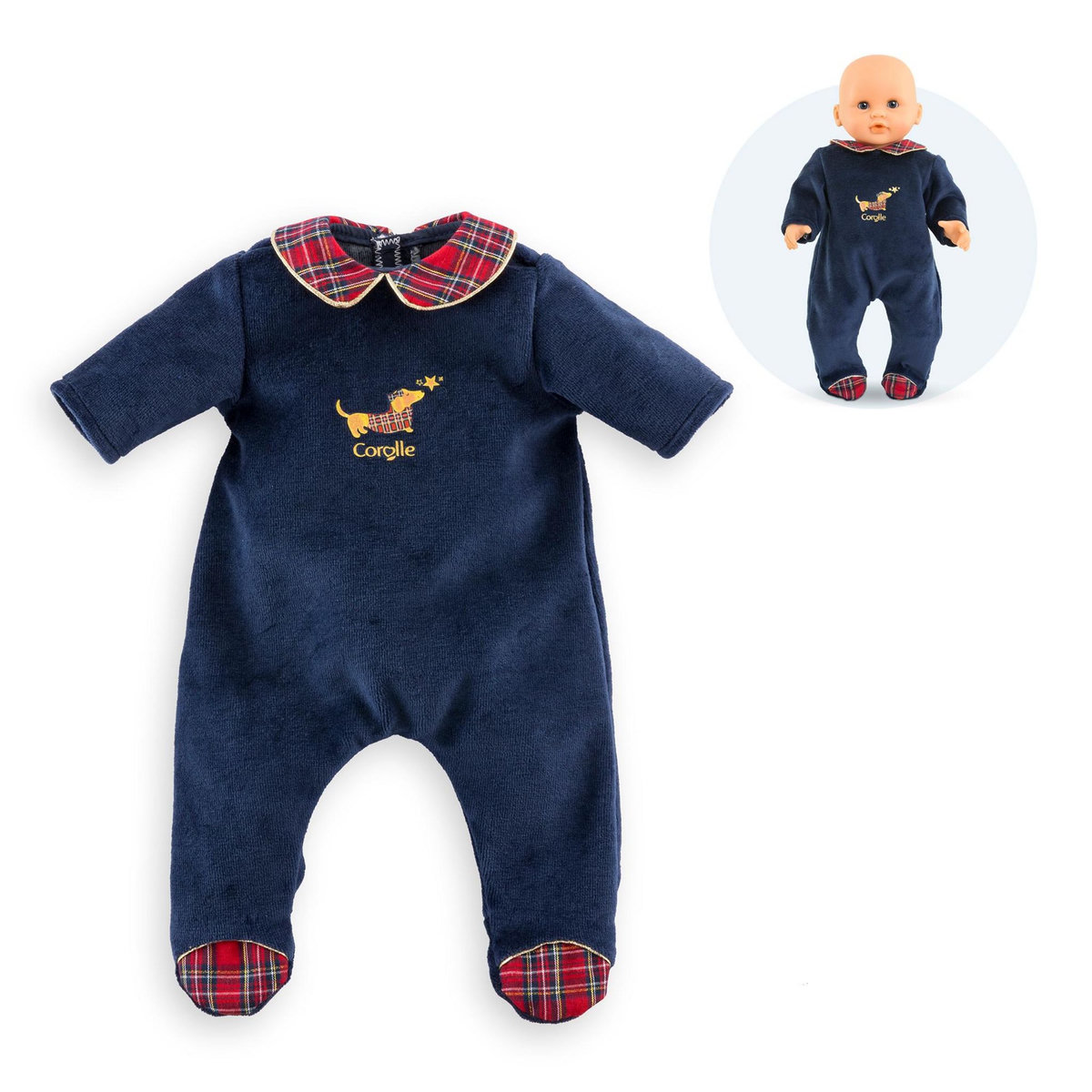 Corolle Pyjama Corolle en Fêtes pour poupon 30 cm