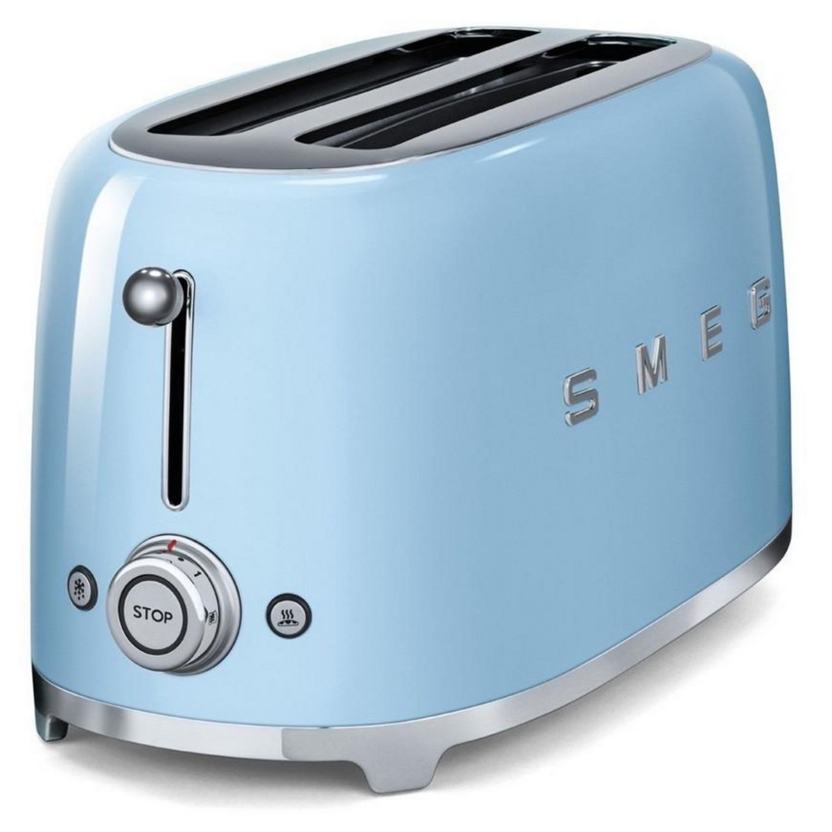 SMEG Grille-pain TSF02PBEU bleu Azur