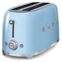 Voir la diapositive 3 : SMEG Grille-pain TSF02PBEU bleu Azur
