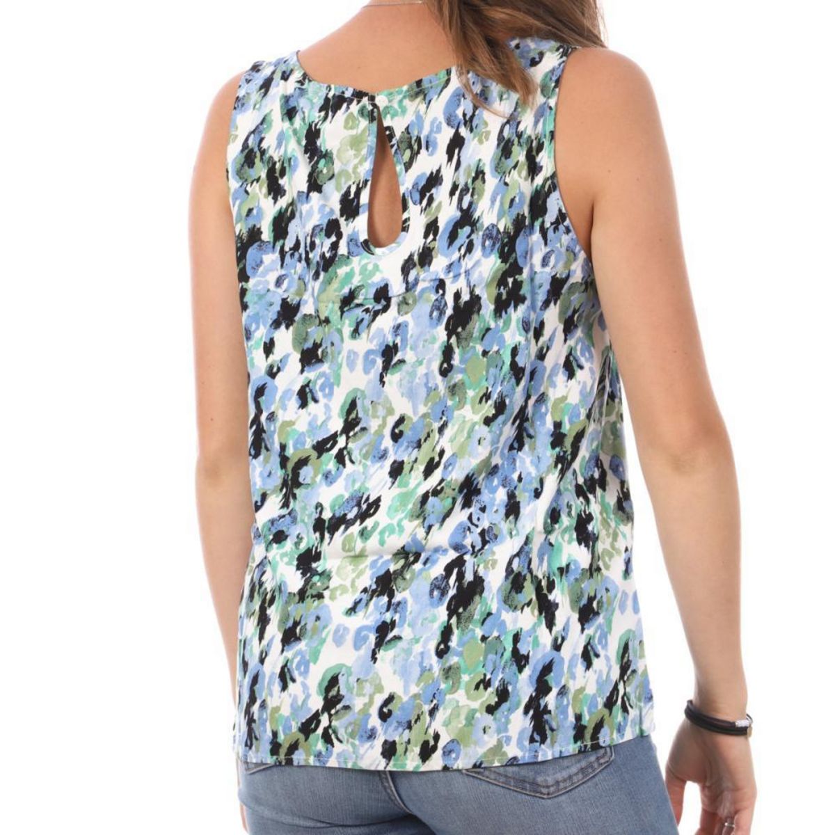 Vero Moda Débardeur Imprimé Bleu/ Femme Vero  oda Easy