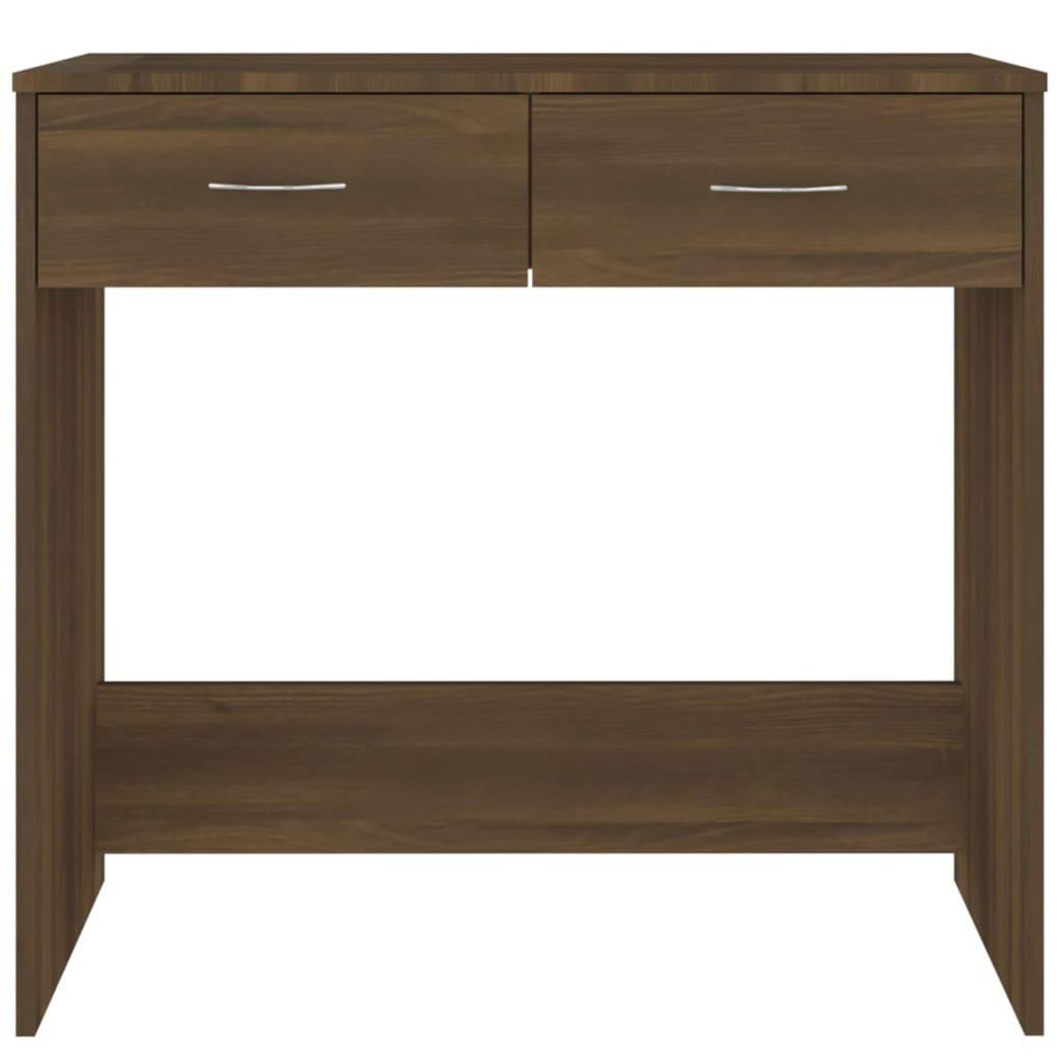 VIDAXL Bureau chene marron 80x40x75 cm bois d'ingenierie