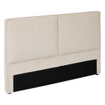 ATMOSPHERA Tête de Lit Effet Velours Côtelé  Wonta  163cm Beige
