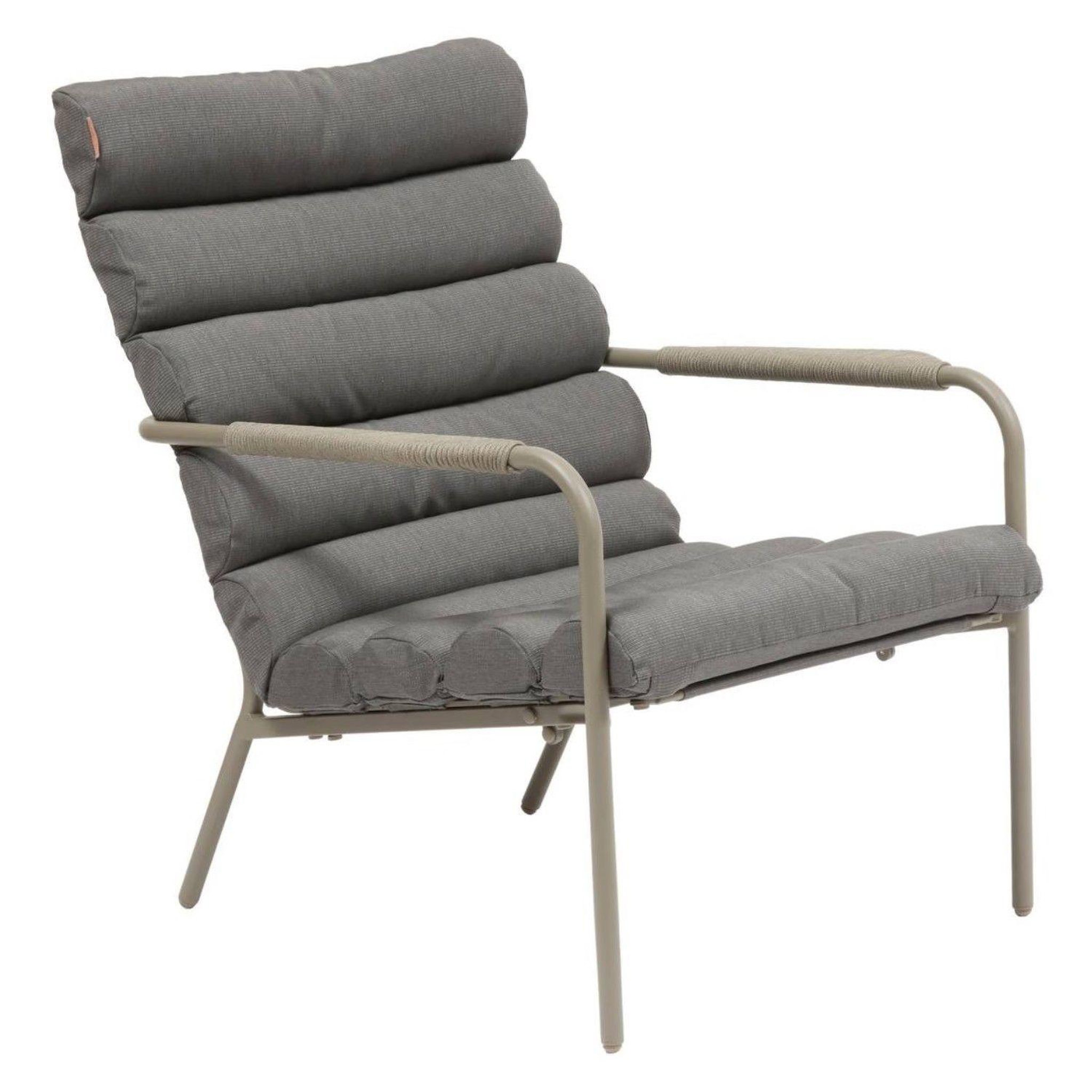 Voir la diapositive 4 : HESPERIDE Fauteuil relax de jardin avec repose pieds solani