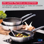 Voir la diapositive 3 : ELO Lot Poêle 24cm avec revêtement céramique sans PFAS & Faitouts 20/26cm Elo Bistro Line Citrin