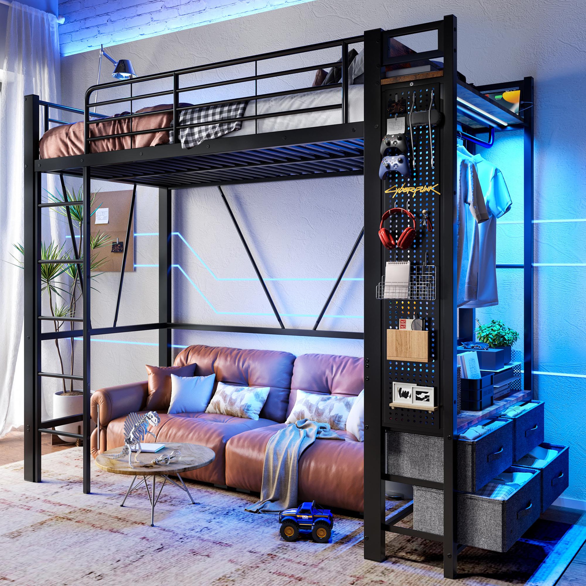 Voir la diapositive 4 : MERAX Lit mezzanine