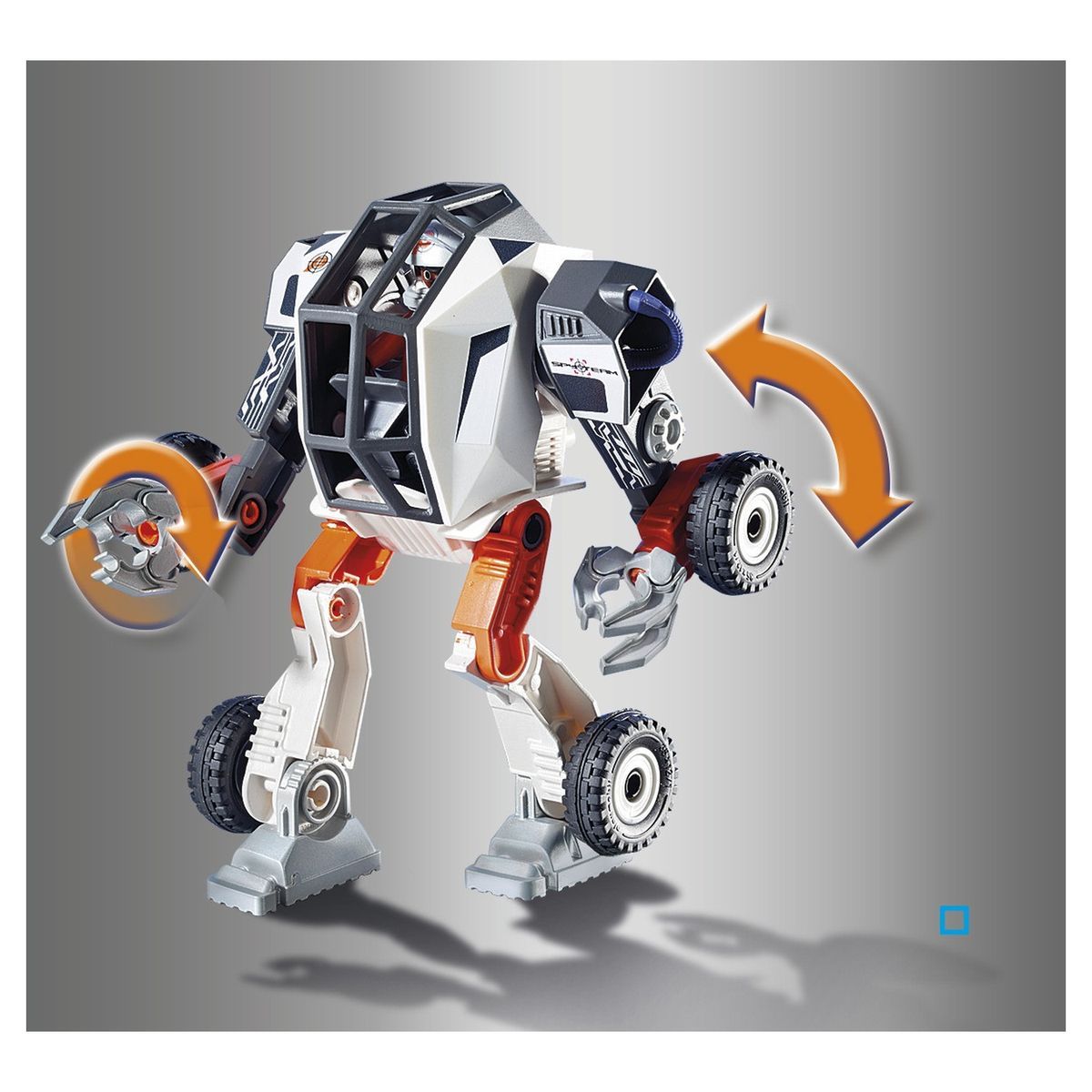 PLAYMOBIL 9251 - Top Agents - Chef Spy Team avec robot