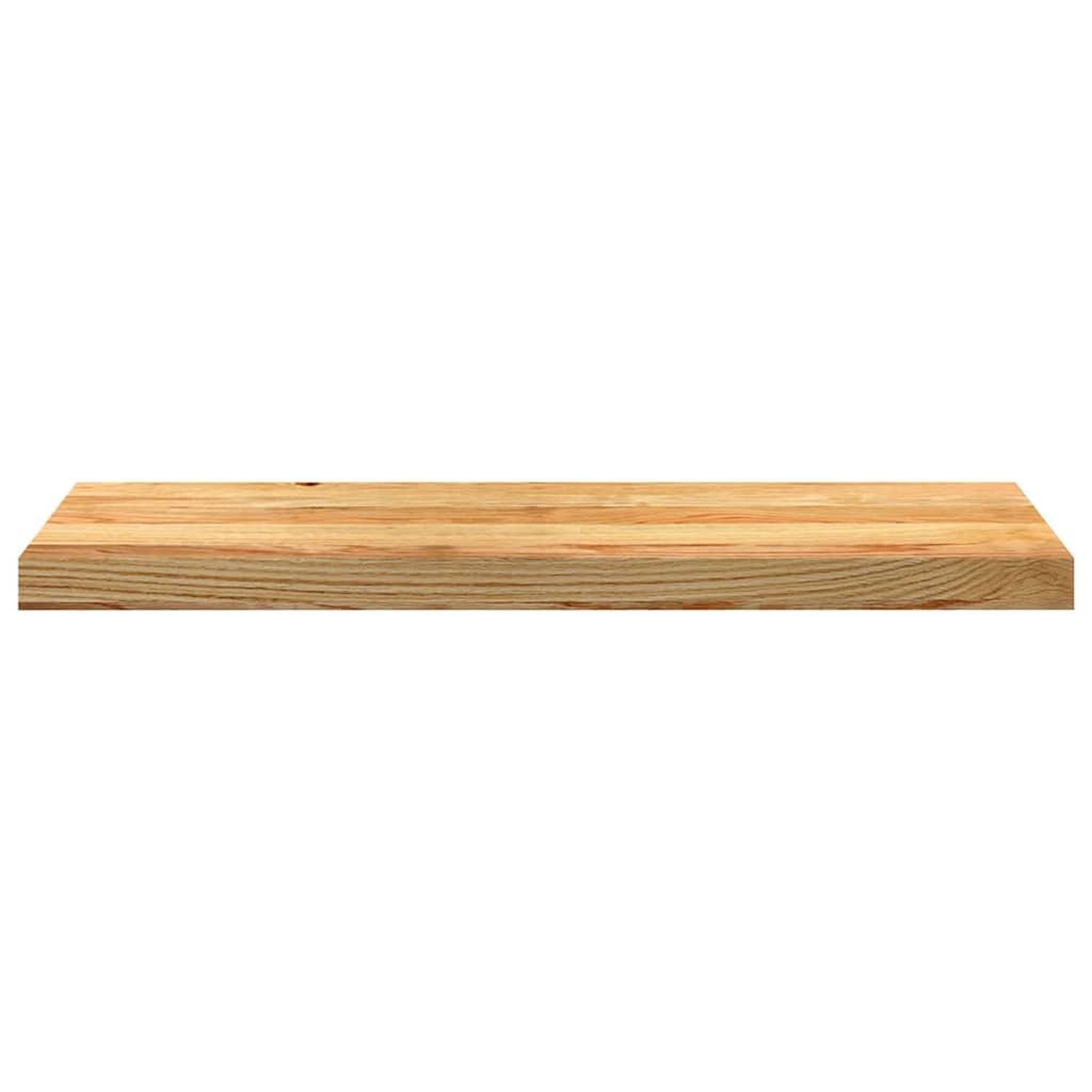Voir la diapositive 5 : VIDAXL Marches d'escalier 2 pcs marron clair 80x25x2 cm chene massif