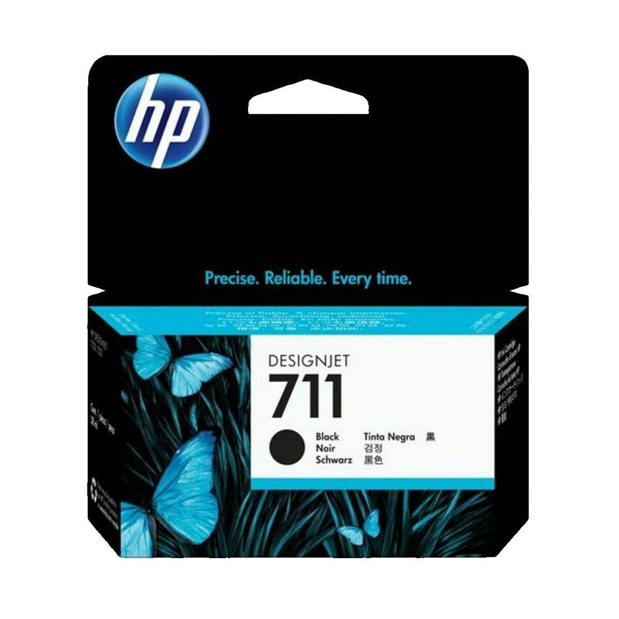 HP Cartouche d'encre HP 711 - Noir - Original - DesignJet