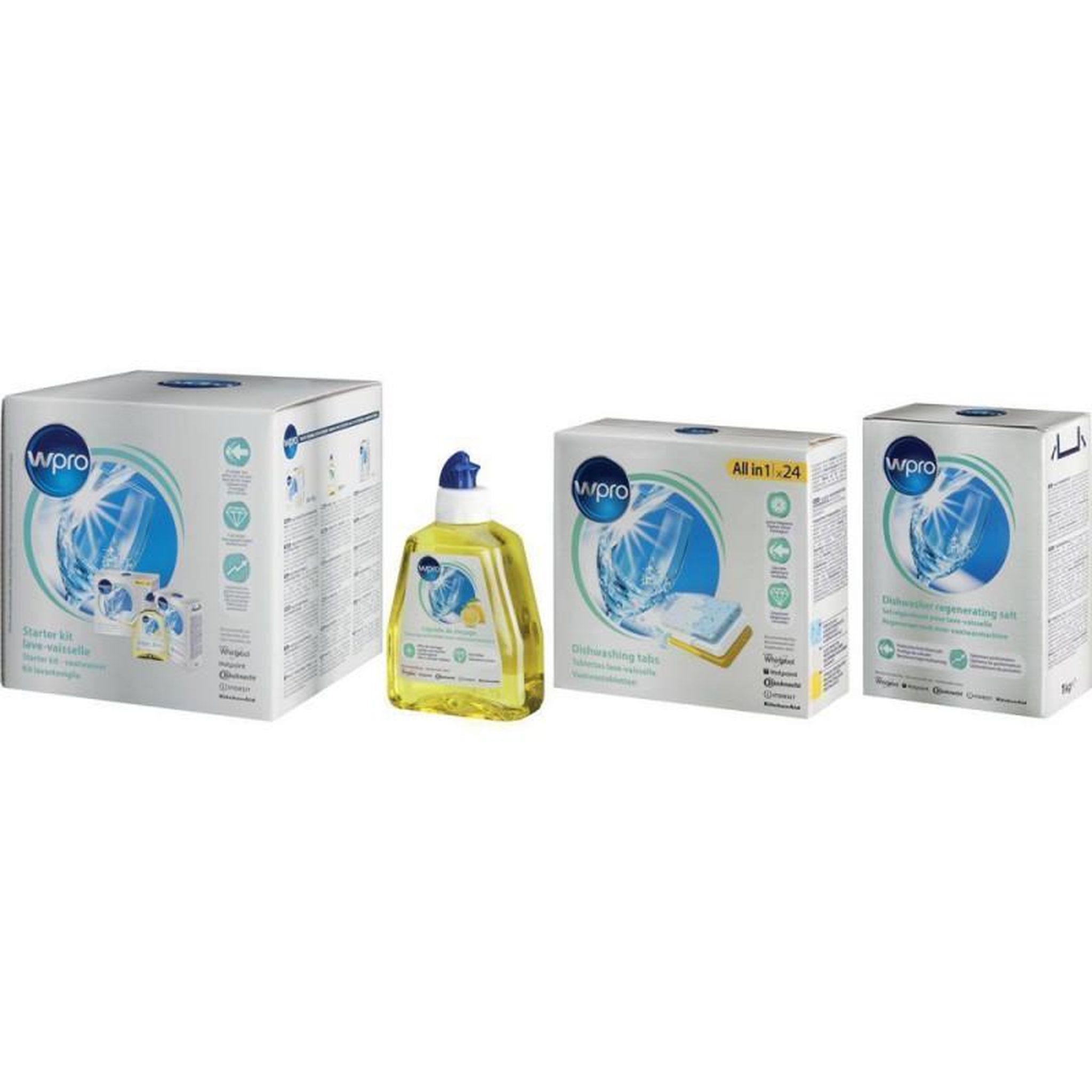 Voir la diapositive 2 : WPRO Kit d'entretien lave-vaiselle W DWC 314/1