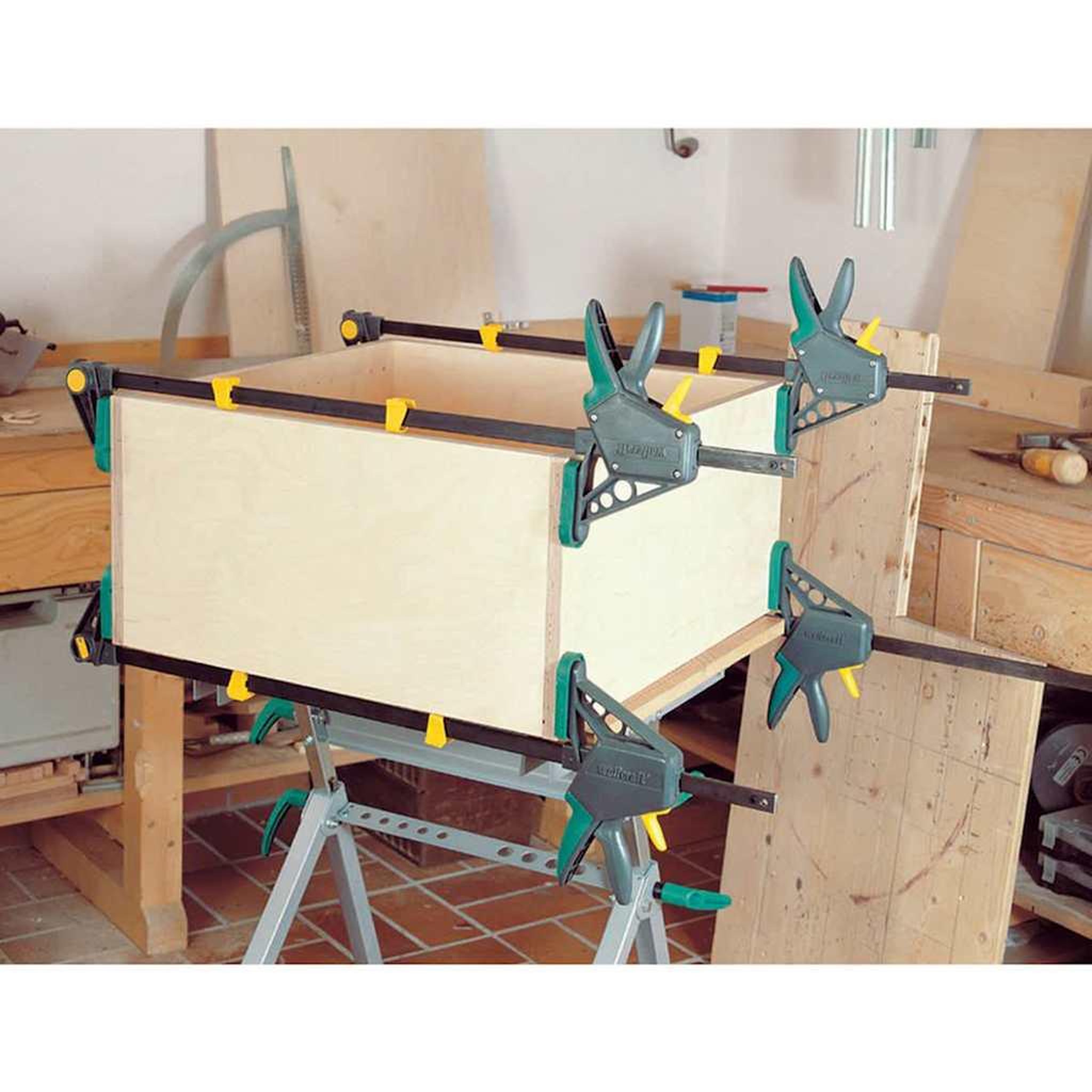 Voir la diapositive 5 : WOLFCRAFT wolfcraft Serre-joint a une main EHZ PRO 100-700 3033000