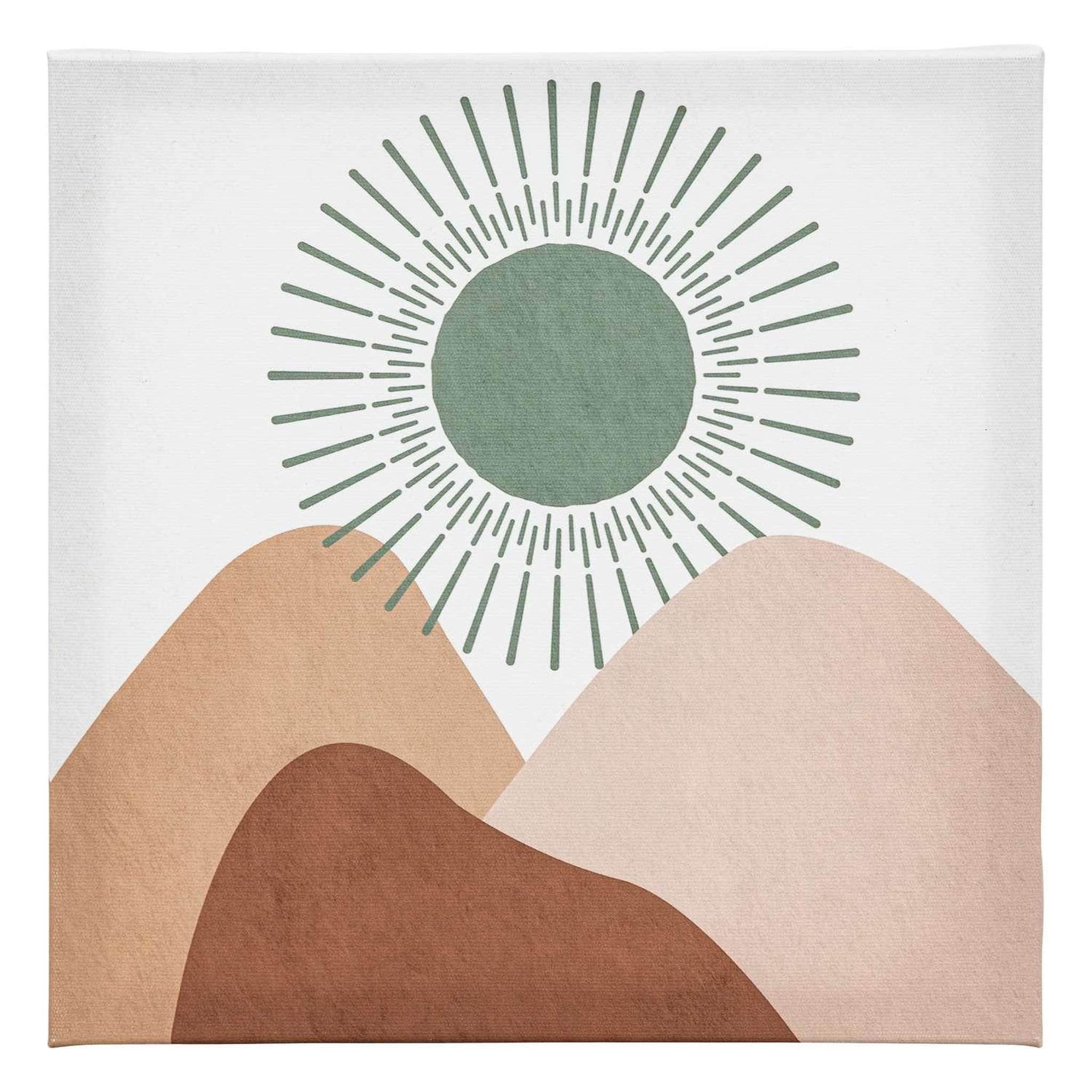 Voir la diapositive 4 : ATMOSPHERA Lot de 5 toiles imprimées soleil - multicolore