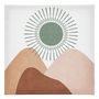 Voir la diapositive 4 : ATMOSPHERA Lot de 5 toiles imprimées SOLEIL - Multicolore