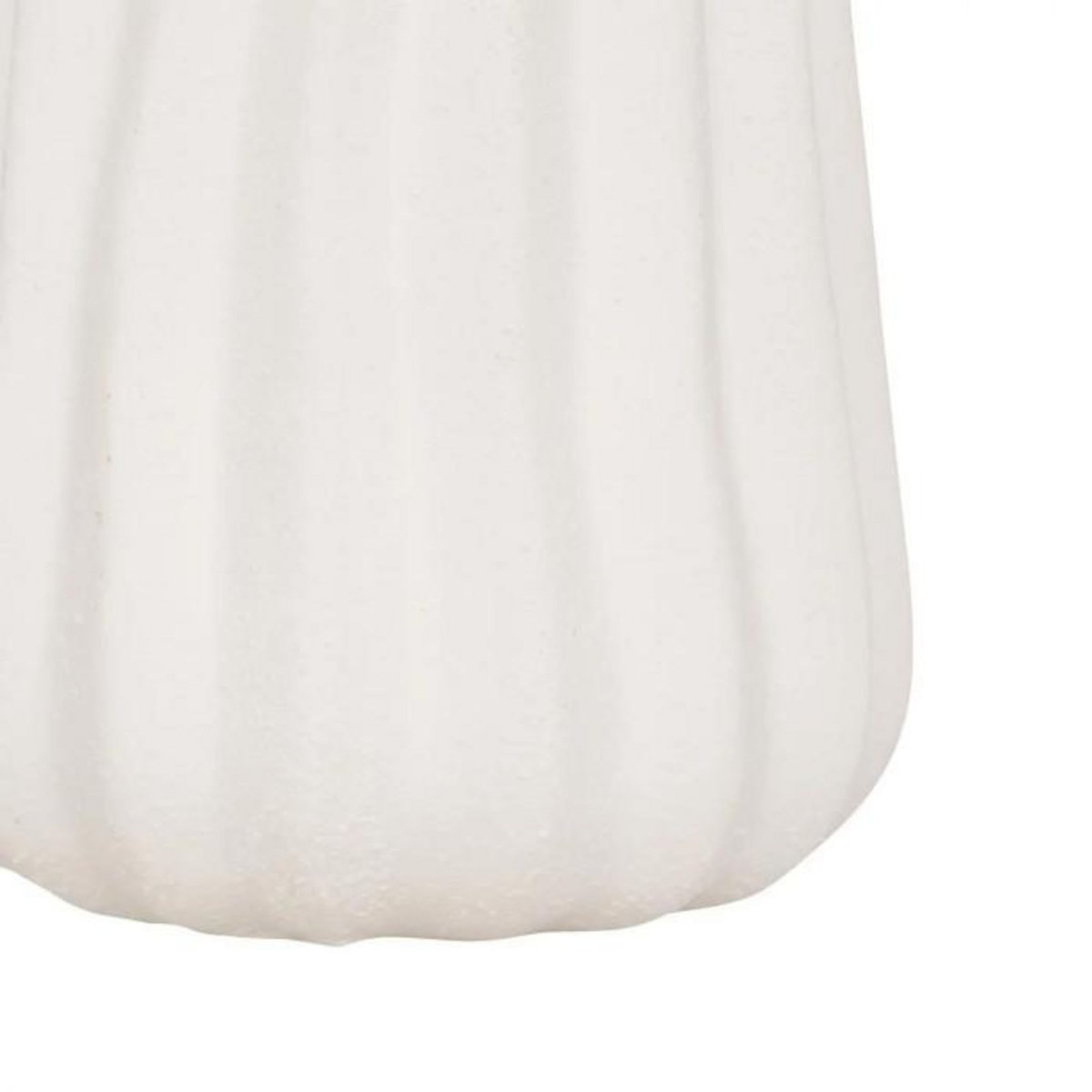 ATMOSPHERA Vase Design en Céramique  Fernan  30cm Blanc