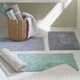 Voir la diapositive 4 : GUY LEVASSEUR Tapis de bain déco en coton 50x80cm