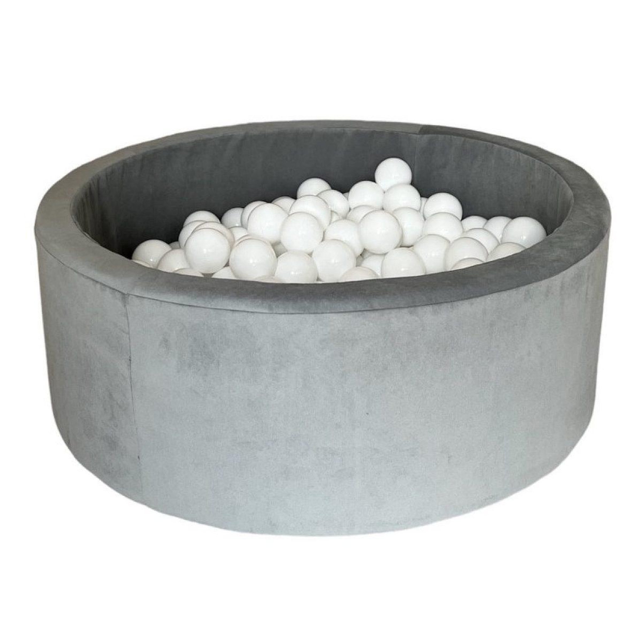 MONIO FOR KIDS Piscine à balles trinity 90 cm grise + 200 balles