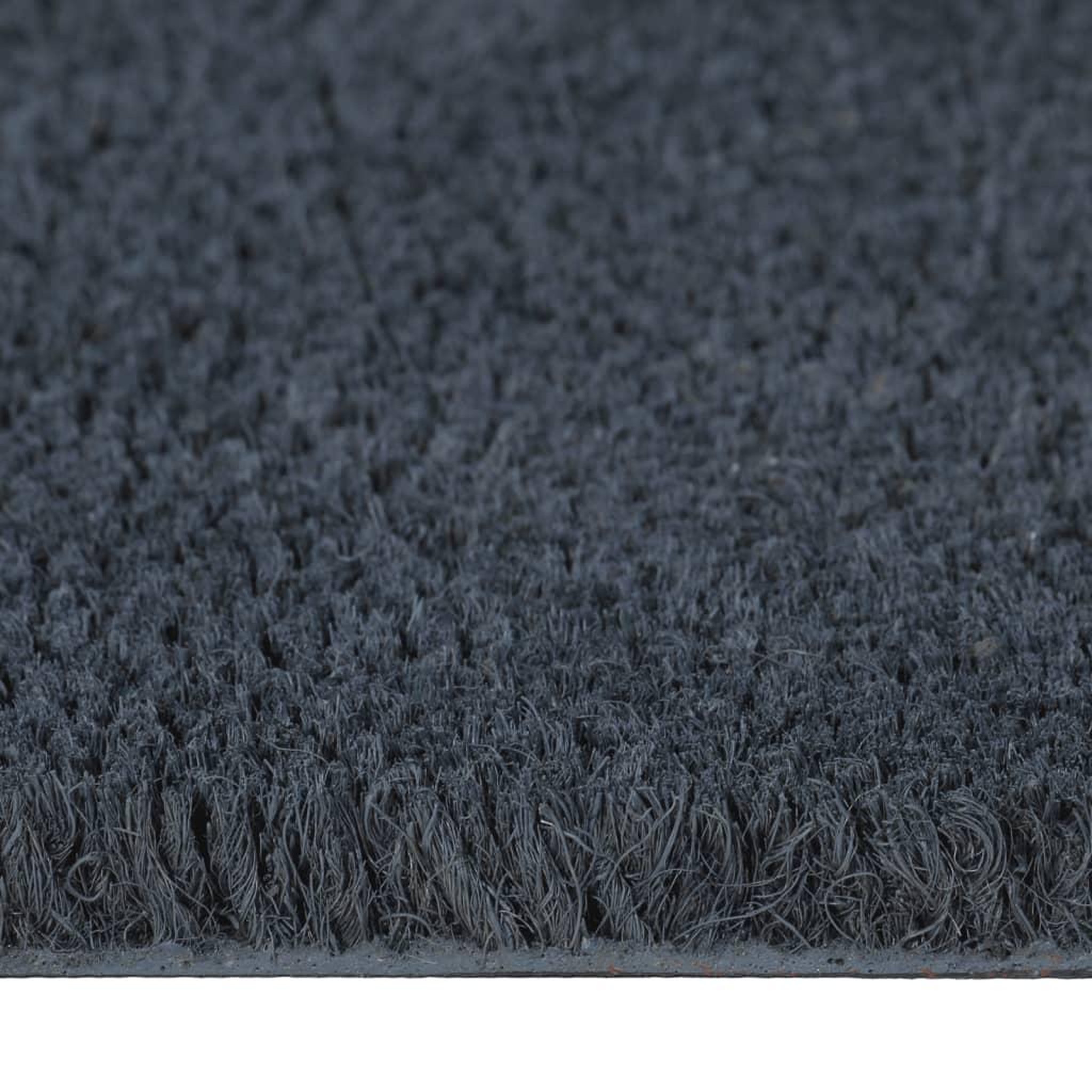 Voir la diapositive 5 : VIDAXL Tapis de porte gris fonce 100x300 cm fibre de coco touffete