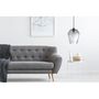 Voir la diapositive 2 : Paris Prix Lampe Suspension en Verre  Planta  30cm Gris