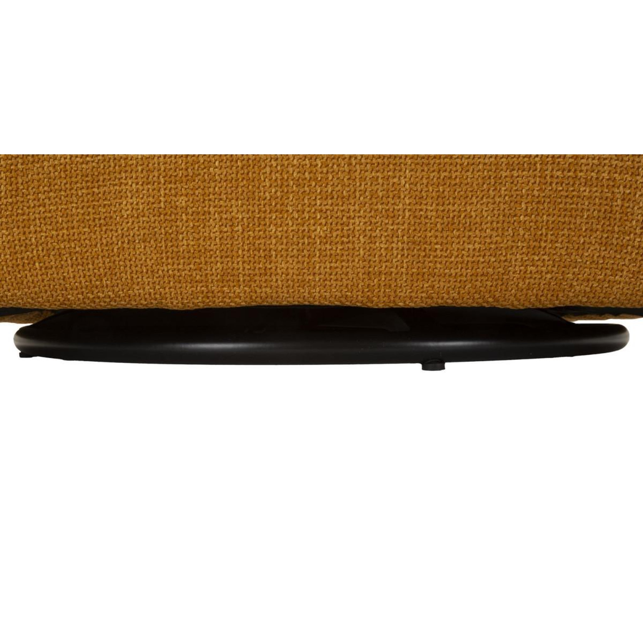 Voir la diapositive 6 : Paris Prix Fauteuil pivotant design  siena  83cm moutarde