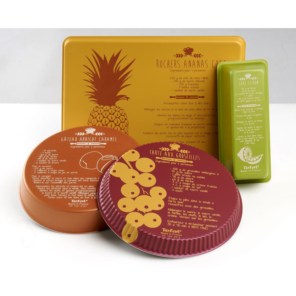 TEFAL Moule à cake citron