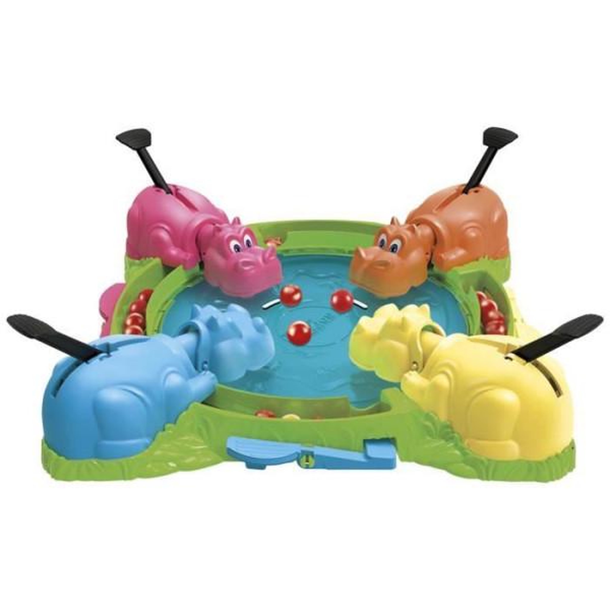Voir la diapositive 2 : HASBRO Hippos gloutons, jeu de société enfant, jeu de plateau, des 4 ans, pour 2 a 4 joueurs, Hasbro Gaming