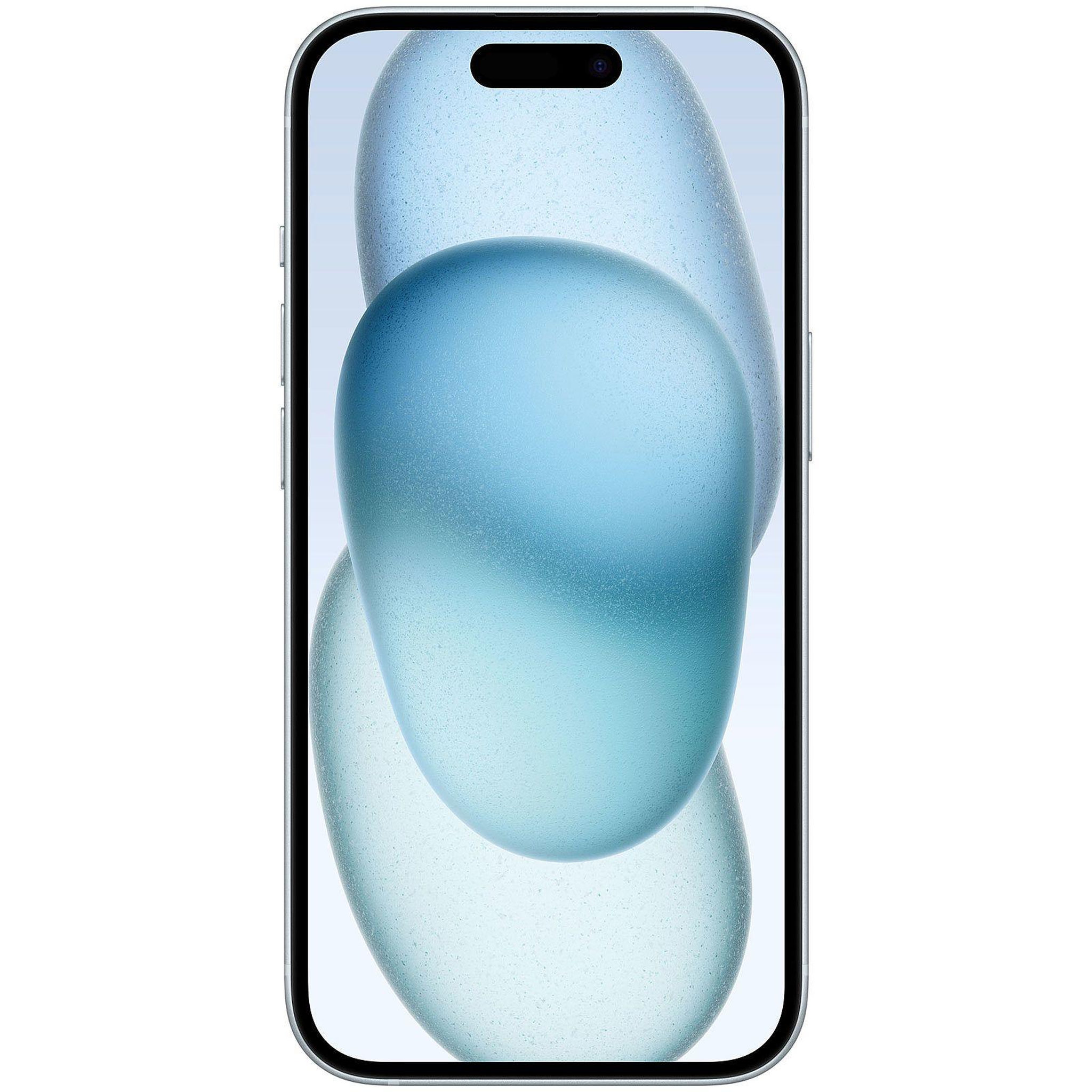 Voir la diapositive 2 : APPLE iPhone 15 Reconditionné 256 Go - Grade A+ - Bleu