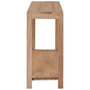 Voir la diapositive 3 : VIDAXL Table console 120 x 35 x 75 cm Bois de teck massif