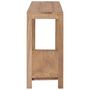 Voir la diapositive 3 : VIDAXL Table console 120 x 35 x 75 cm Bois de teck massif