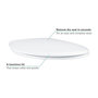 Voir la diapositive 5 : Grohe Abattant WC fermeture avec frein de chute GROHE - Bau ceramic - Blanc alpin