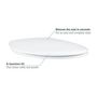 Voir la diapositive 5 : Grohe Abattant WC fermeture avec frein de chute GROHE - Bau ceramic - Blanc alpin