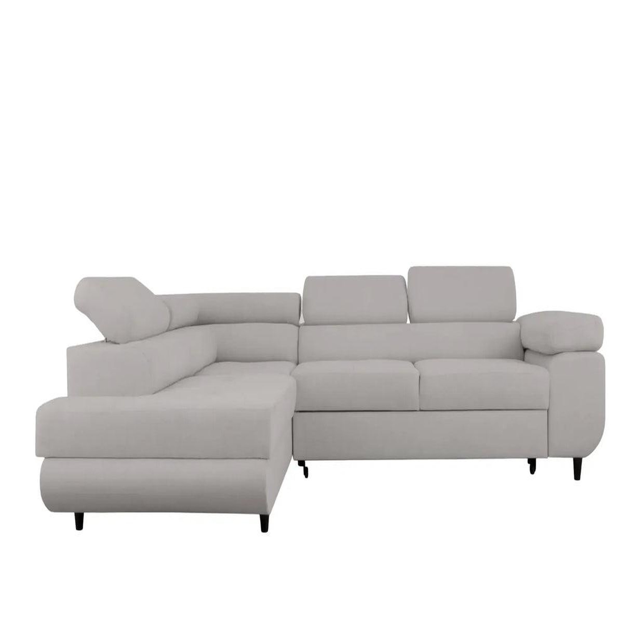 Voir la diapositive 1 : CASANOVA PARIS Charlie - canapé d'angle convertible tissu chiné