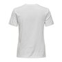 Voir la diapositive 2 : Only T shirt Blanc Femme Only Lima