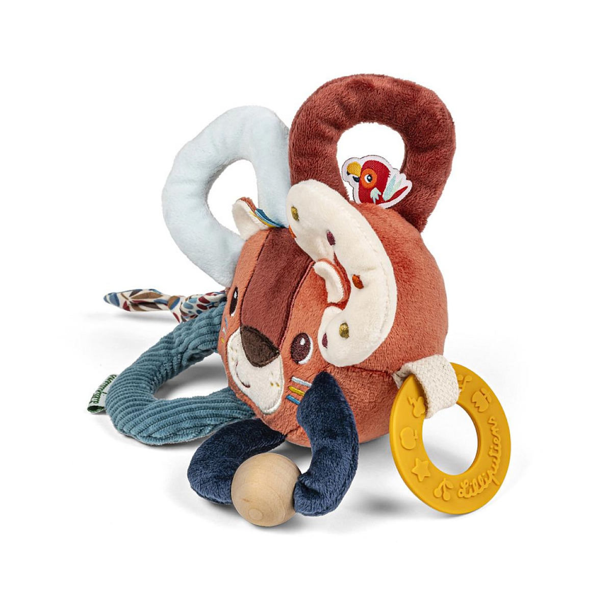 LILLIPUTIENS Jack le lion Anneaux sensoriel multi activites