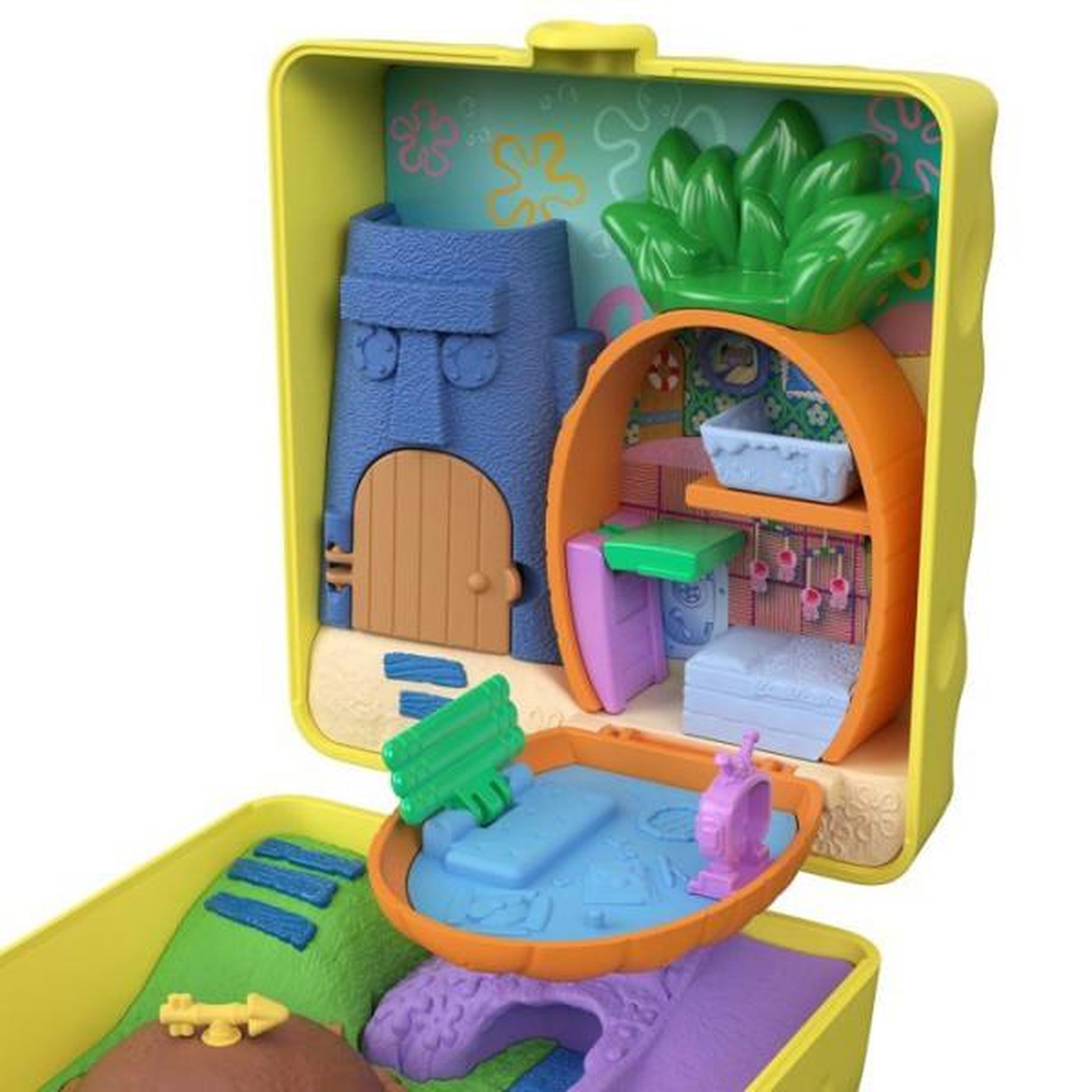 Voir la diapositive 2 : POLLY POCKET COFFRET BOB L EPONGE