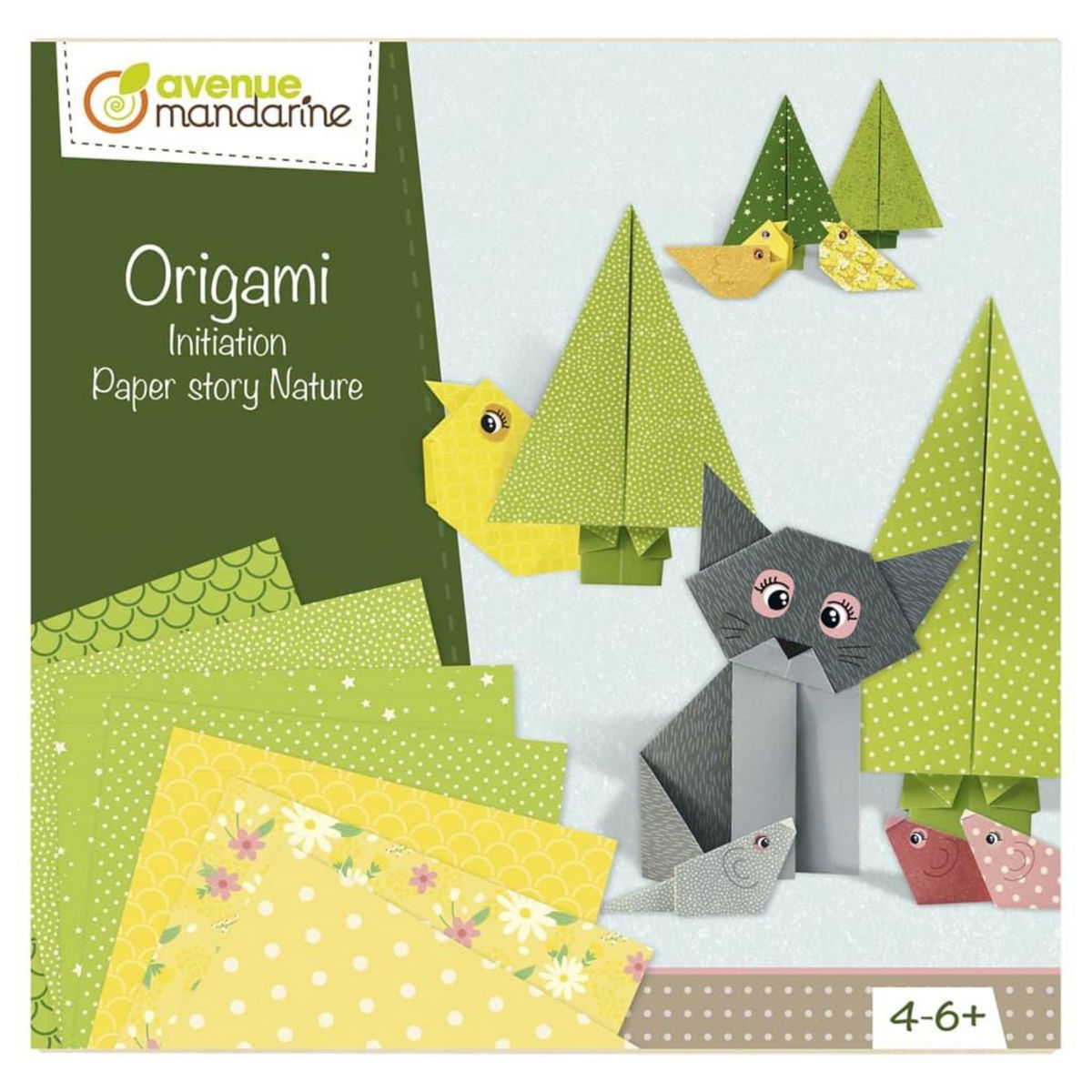 Avenue Mandarine Avenue Mandarine Boîte creative Origami Initiation