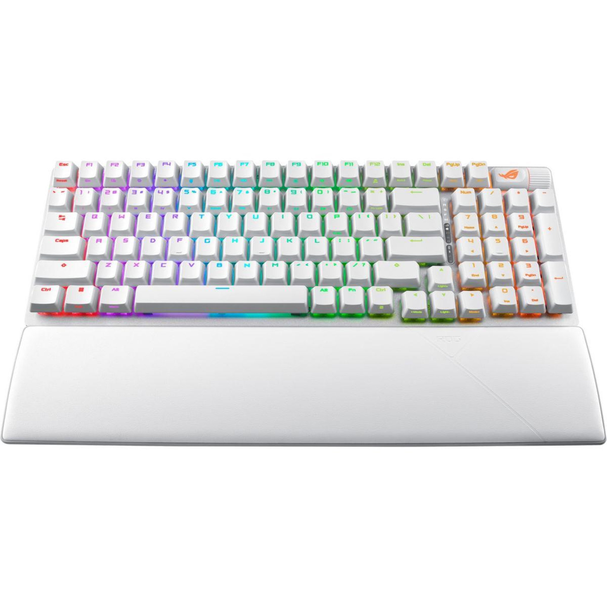 Voir la diapositive 5 : ASUS Clavier gamer sans fil rog strix scope ii 96 wireless blanc