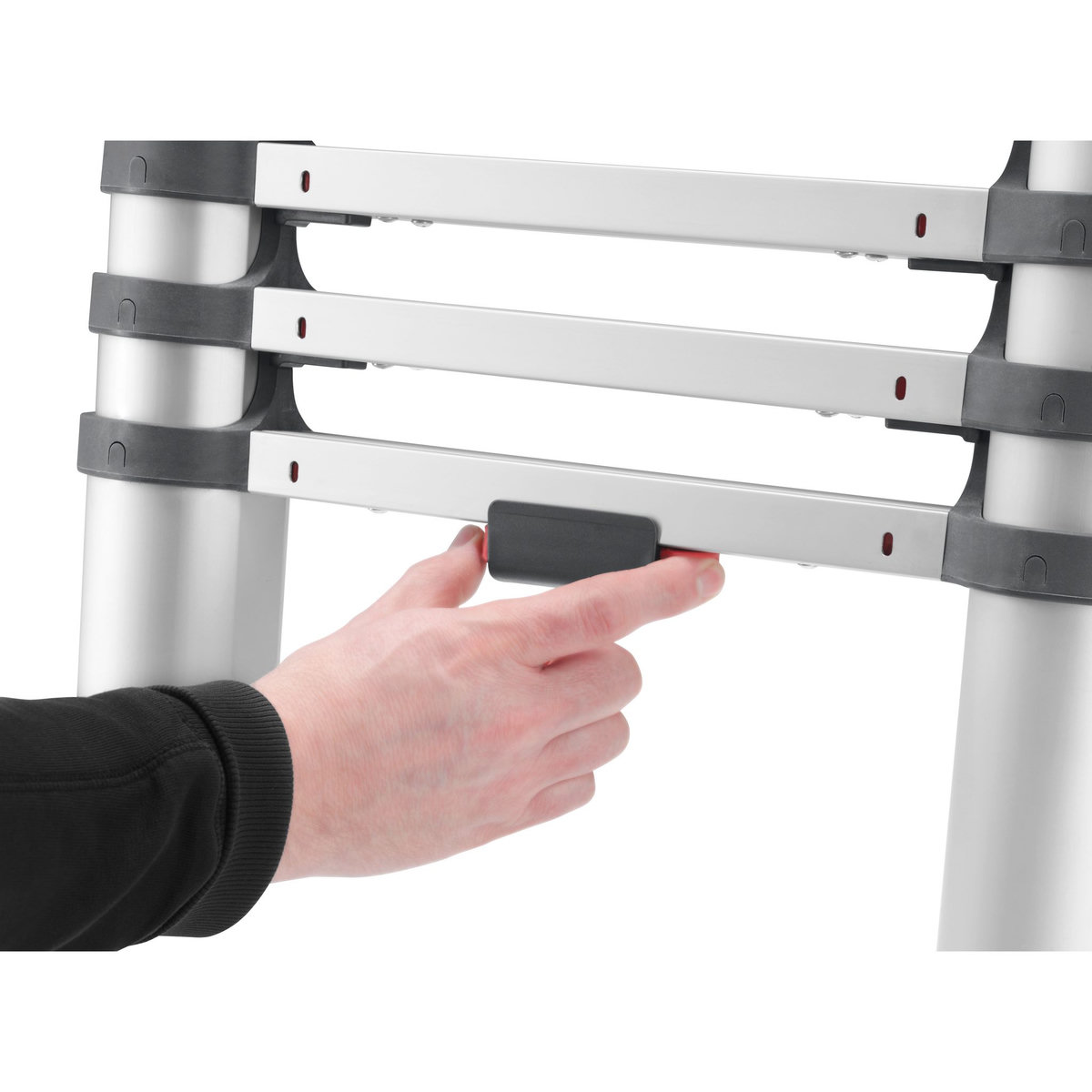 HAILO Echelle télescopique 2,60 m 9 échelons