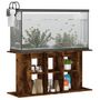 Voir la diapositive 3 : VIDAXL Support pour aquarium chêne fumé 120x40x60 cm bois d ingénierie