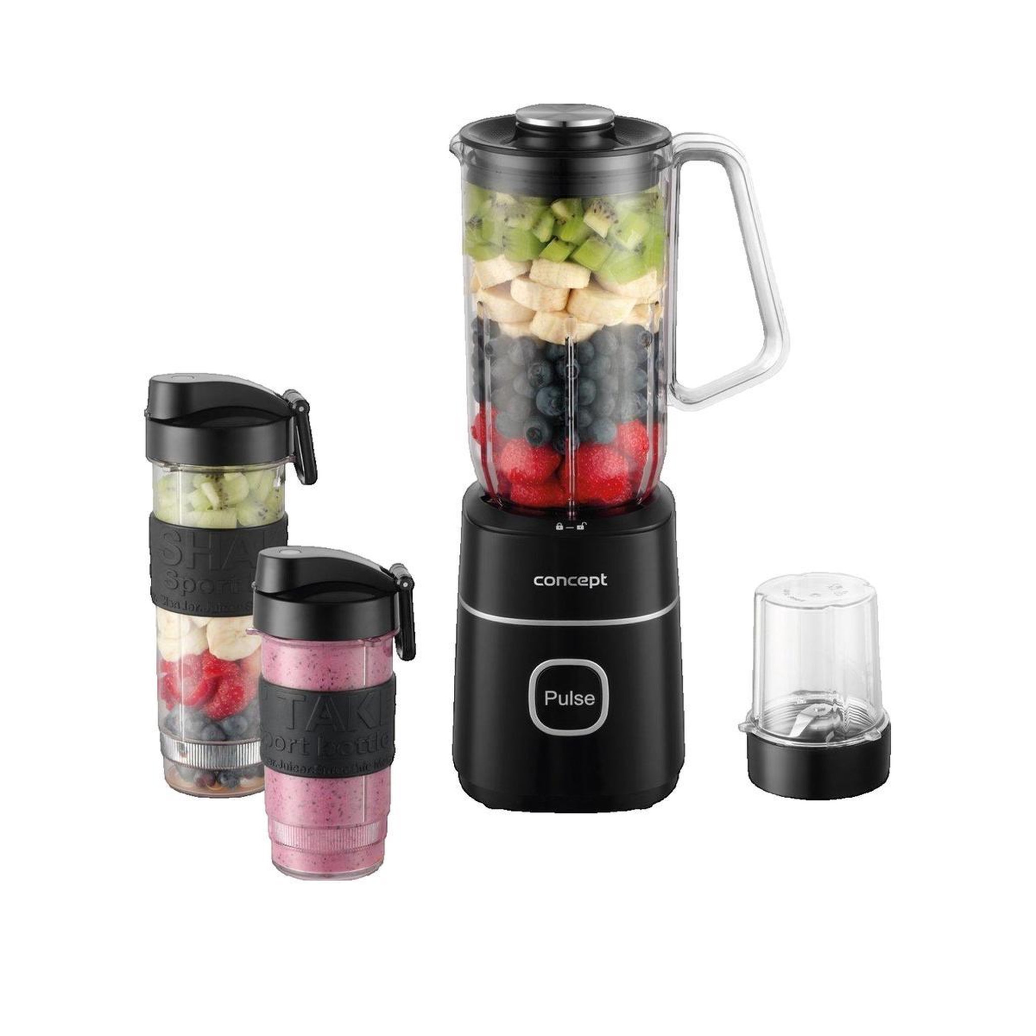 E-CONCEPT Blender Concept Solution Smoothie Concept SM3490 Noir