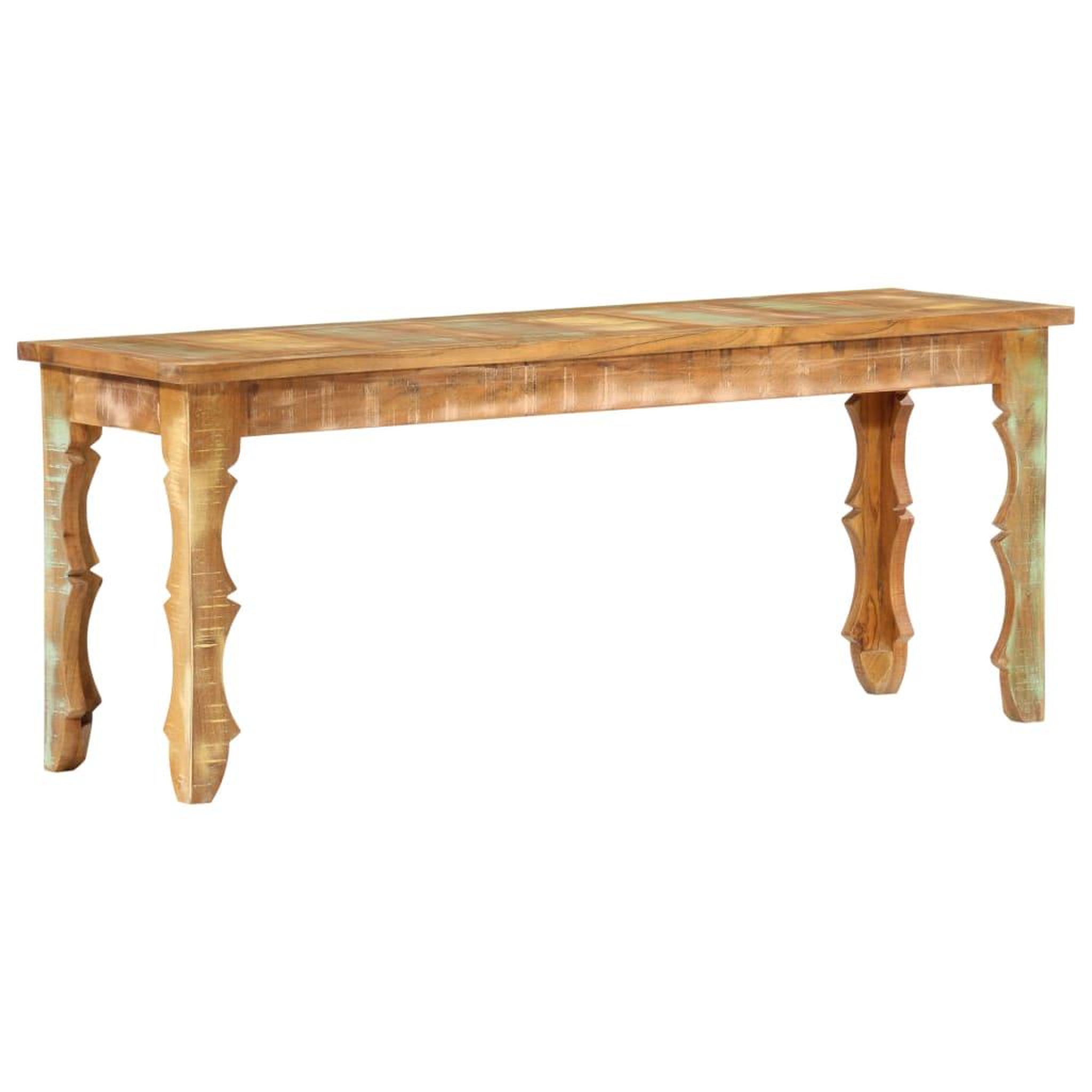 VIDAXL Banc 110 x 35 x 45 cm bois de recuperation massif