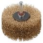 Voir la diapositive 2 : WOLFCRAFT wolfcraft Brosse a grain de bois 80 mm Jaune