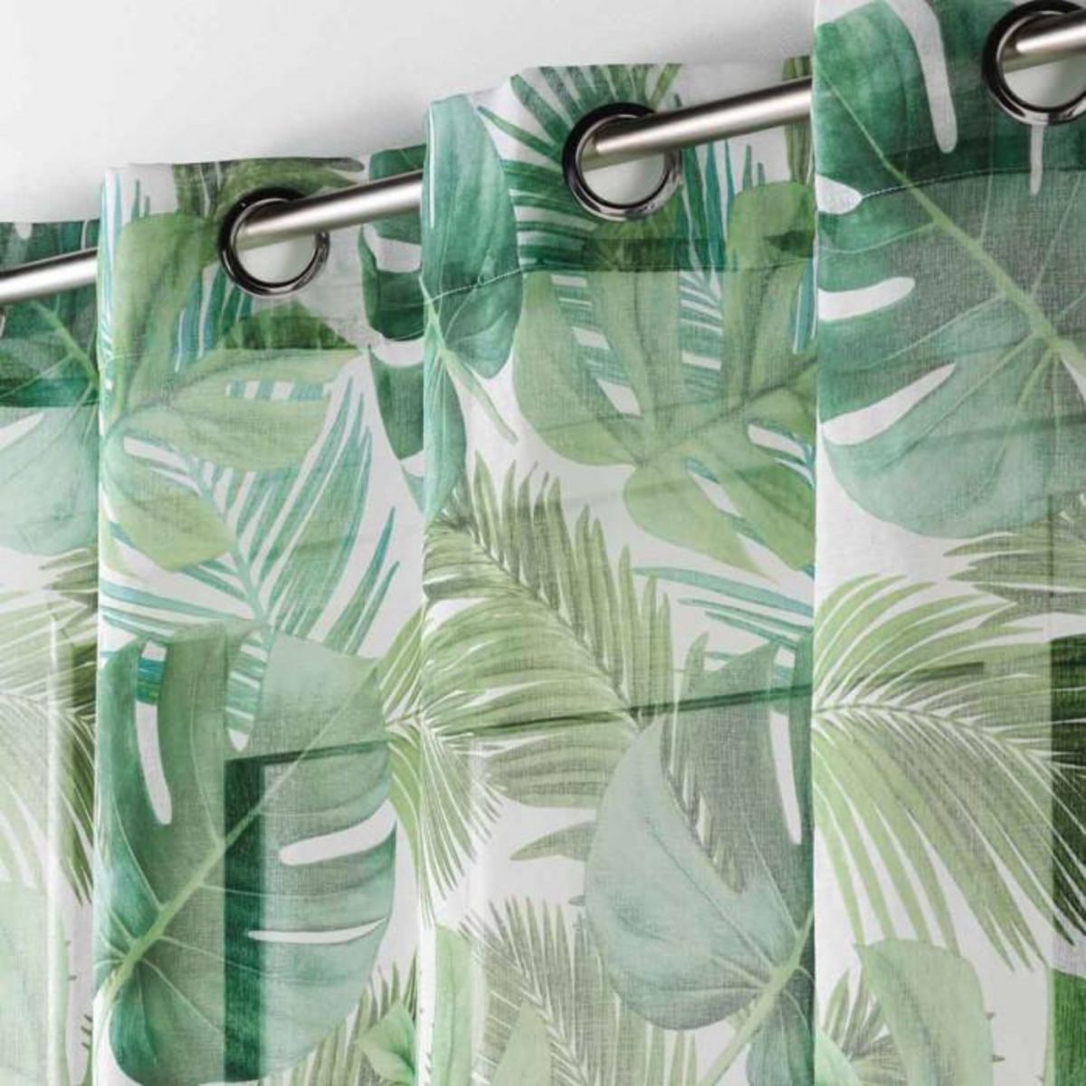 Paris Prix Rideau Voilage  Rio de Janeiro  140x240cm Blanc