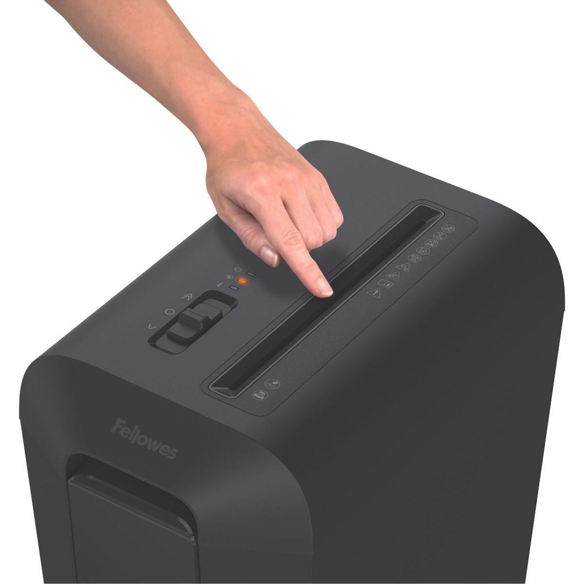 Voir la diapositive 3 : Fellowes Destructeur MICROSHRED LX65 NOIR