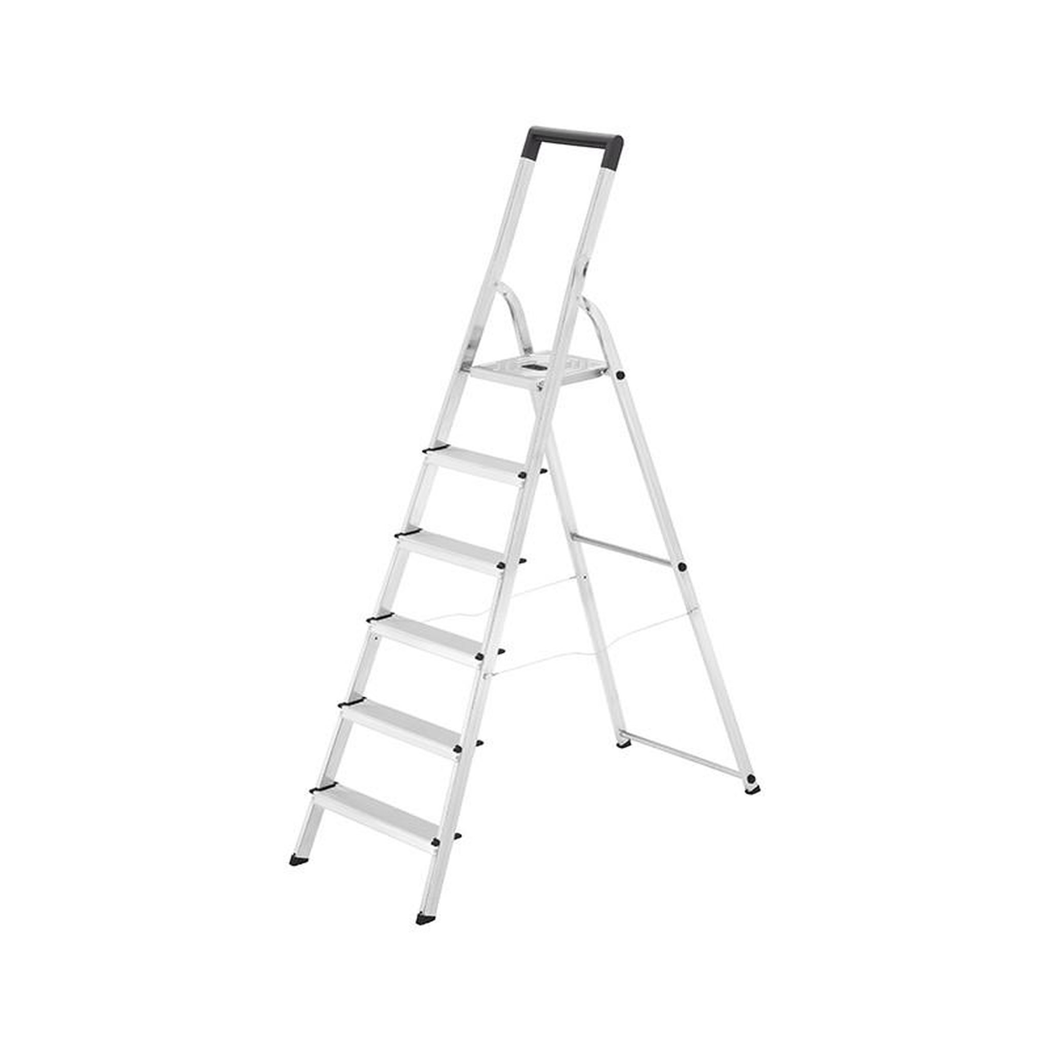 HAILO Escabeau domestique pliable en aluminium 6 marches ultra léger Hailo L40