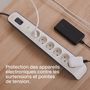 Voir la diapositive 3 : Belkin Parafoudre Surge Protection Strip with 2M BSV6