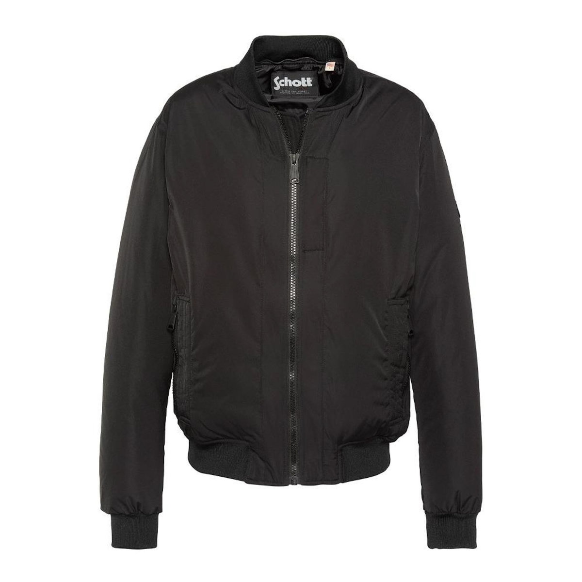 Schott Blouson Noir Schott Pastron Amovible
