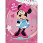 MINNIE Minnie Mouse - Parure de lit Enfant Disney Fashion - Housse de Couette 140x200 cm 63x63 cm