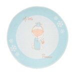 Paris Prix Tapis Rond Enfant Imprimé  Bambini II  160cm Menthe