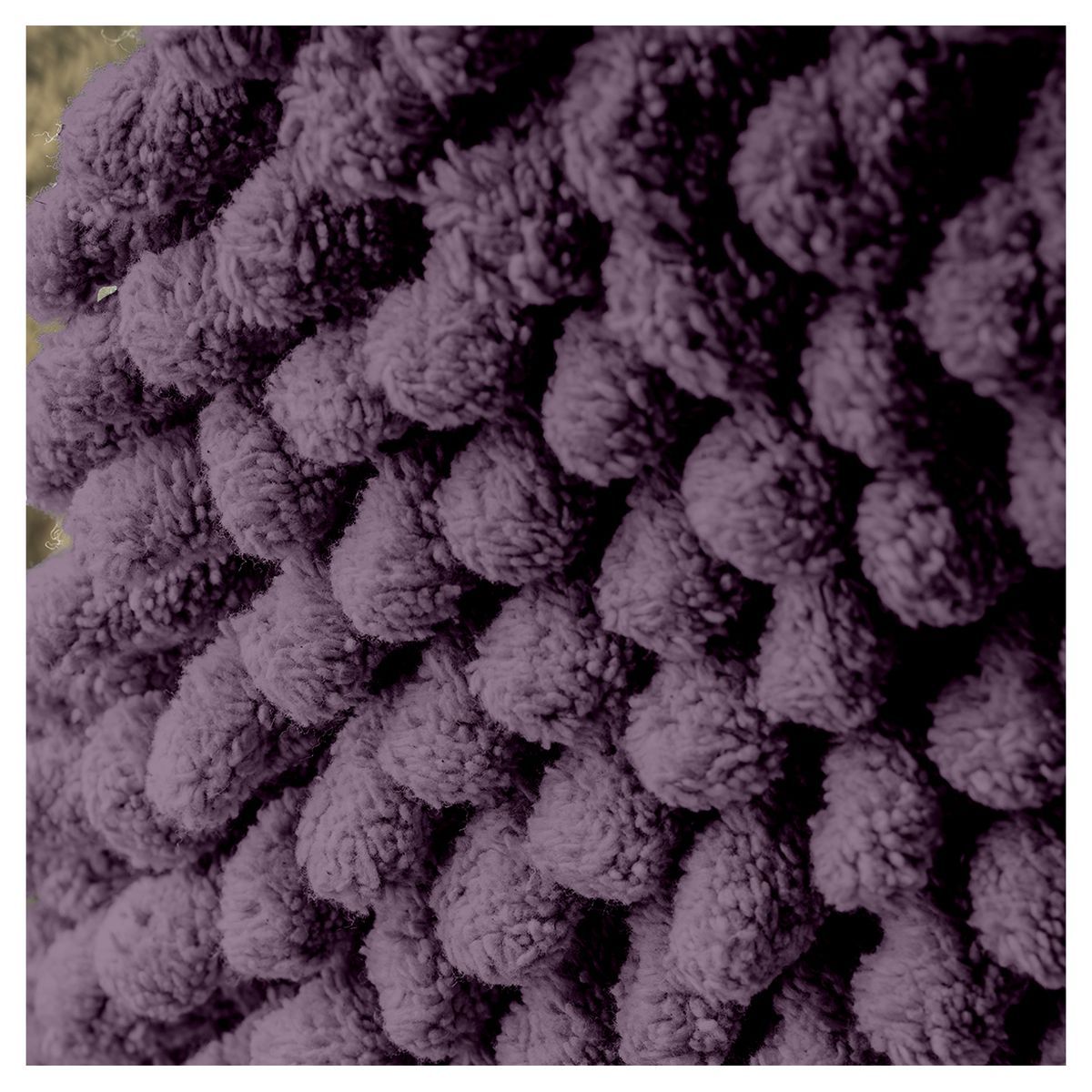 TODAY Tapis de bain uni en coton BUBBLE