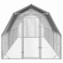 Voir la diapositive 3 : VIDAXL Poulailler avec toit 2,5x8x2,25 m acier galvanise